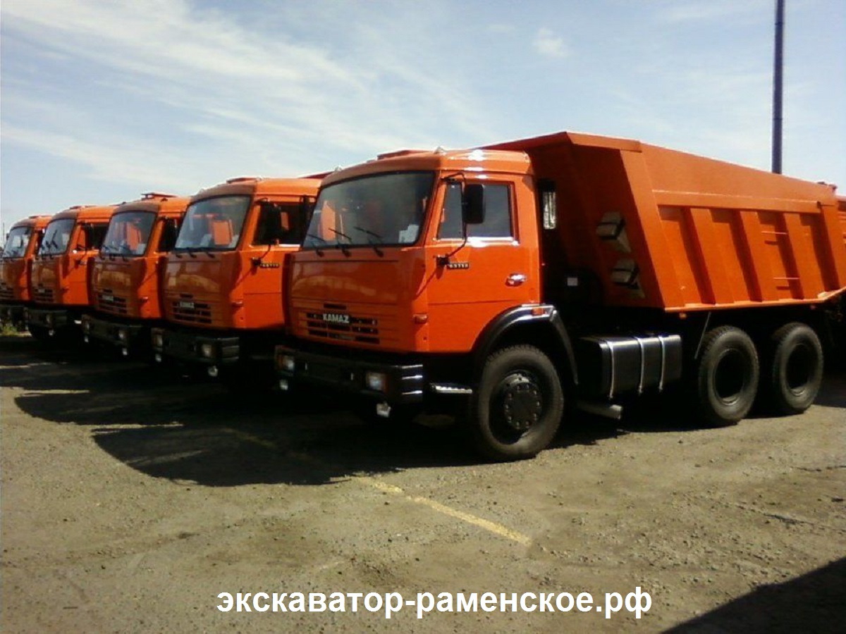 Аренда самосвалов в Раменском районе | Цены на услуги - Аренда  экскаватора-погрузчика